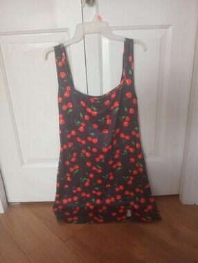 SHEIN Cherry Mini Dress XL